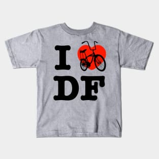 I Love Cycling Mexico City Lowrider version Kids T-Shirt